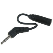 2.5mm to 3.5mm Stereo Adapter