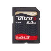 SanDisk Ultra II Secure Digital Card -SD - 2GB