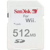 SANDISK SECURE DIGITAL CARD GAMING - SD - 512MB