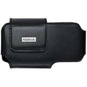 GENUINE NOKIA LEATHER SIDE POUCH CASE CP-69 - LARGE