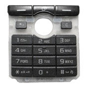 GENUINE SONY ERICSSON K750I REPLACEMENT KEYPAD - BLACK