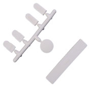 Sony PSP Dust Cover Set & Analogue Stick - White
