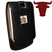 Piel Frama Luxury Leather Case - Motorola V3i & V3 RAZR - Black