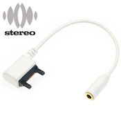 Sony Ericsson K750i / W800i Stereo Audio Adapter -White