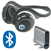 MOTOROLA STEREOMOTO BLUETOOTH HEADSET BUNDLE (HT820 + DC800)