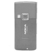 Nokia 6270 Replacement Battery Cover - Silver