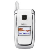 Genuine Nokia replacement cover for the Nokia 6101 in White.