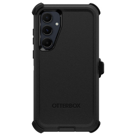 OtterBox Defender Black Tough Stand Case For Samsung Galaxy A55 5G