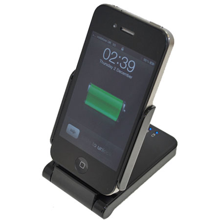 View larger image of iPhone 4 Charging Desk Stand View larger image of iPhone 4 Charging Desk Stand