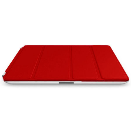 Apple Leather Smart Cover for iPad 2 - Red