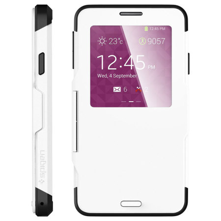 Spigen Slim Armor View Galaxy Note 3 Japanese Model Case White