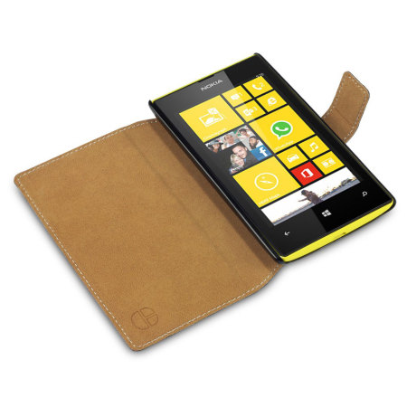 Nokia Lumia 520 Folio Book Case - Black