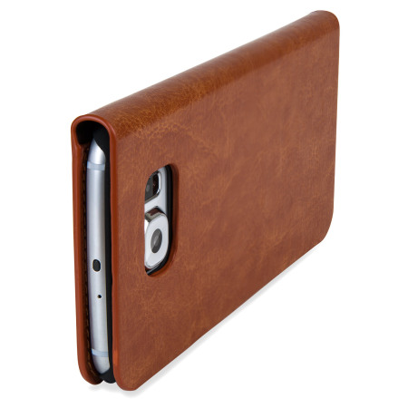 Olixar Samsung Galaxy S6 Wallet Case Brown