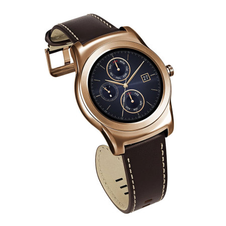 lg watch urbane gold