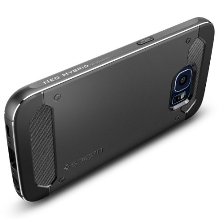 Spigen Neo Hybrid Metal Samsung Galaxy S Case Gunmetal