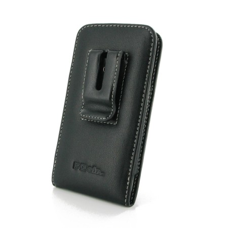 PDair Samsung Galaxy S6 Leather Vertical Pouch Case With Belt Clip