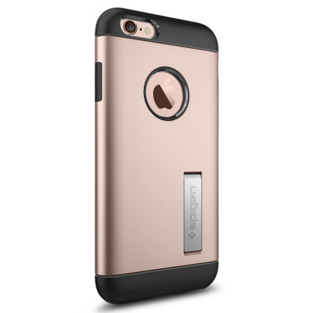 ... larger image of Spigen Slim Armor iPhone 6S Tough Case - Rose Gold
