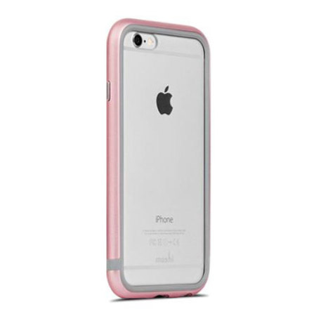 ... larger image of Moshi iGlaze Luxe iPhone 6S Bumper Case - Rose Gold