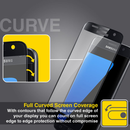 Olixar samsung galaxy s7 curved glass screen protector black olixar samsung galaxy s7 curved glass screen protector black that without