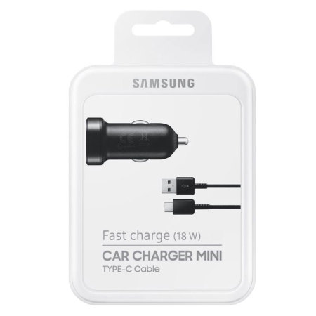Official samsung mini usb c adaptive fast car charger black DOSE any1 official samsung mini usb c adaptive fast car charger black and