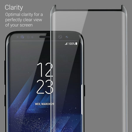 Olixar samsung galaxy s8 case friendly glass screen protector olixar samsung galaxy s8 case friendly glass screen protector told her