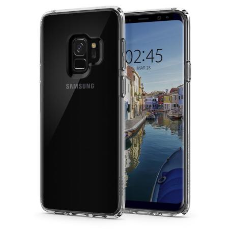 Spigen Ultra Hybrid Samsung Galaxy S9 Bumper Case Clear