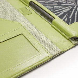 Tuff-Luv Natural Hemp Kindle 4 Cover - Pistachio