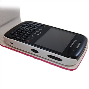 Housse Curve 8520 / 9300 Diamante Flip - Rose (ouverteà
