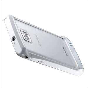 Bumper Samsung Galaxy S Draco Design Aluminium - Argent (dos bas)