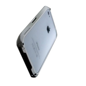 Bumper iPhone 4S / 4 Draco Design Aluminium - Blanc (général)