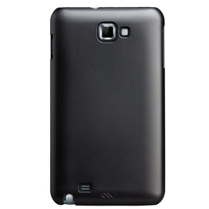 Coque Samsung Galaxy Note Case-Mate Barely There - Noire (arrière)