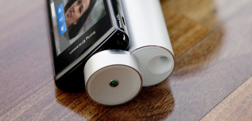 Enceinte portable Sony Ericsson MS430 (détail)