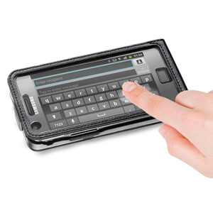 Housse Samsung Galaxy S2 Cellular Line Smart Flap (clavier)