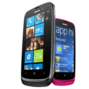 Sim Free Lumia 610 - Black