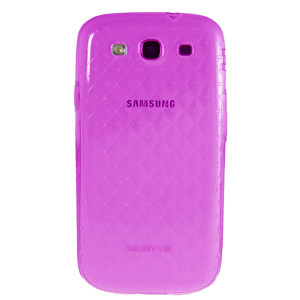 Samsung Galaxy S3 TPU Case - Pink - SAMGSVTPUCL