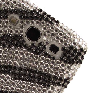 Samsung Galaxy S3 Diamante Back Cover - Zebra