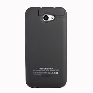 Power Jacket Case 2200mAh for HTC One X - Black