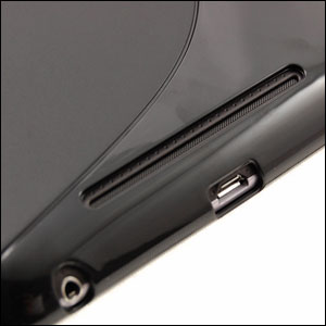 Flexishield Wave Case With Desk Stand For Google Nexus 7 - Black