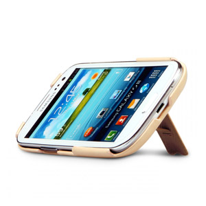 Zenus Masstige Heritage Stand Case for Galaxy S3 - Beige