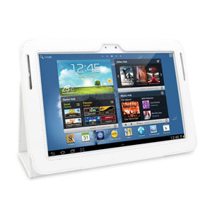 Adarga Folio Stand Samsung Galaxy Note 10.1 Case - White
