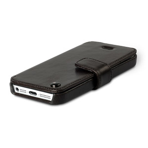 Zenus Estime Diary Leather Case for iPhone 5 - Brown