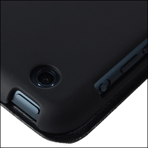 Macally iPad mini Reversible Cover/Hardshell Case with Stand- Black