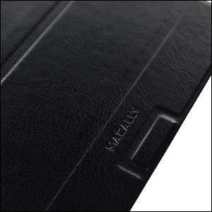 Macally iPad mini Reversible Cover/Hardshell Case with Stand- Black