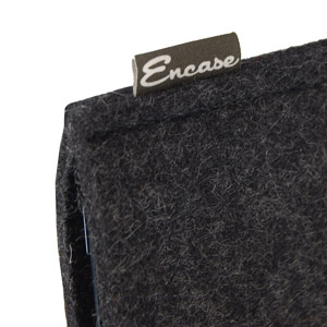 Encase Wool Felt Pouch for iPad Mini - Charcoal