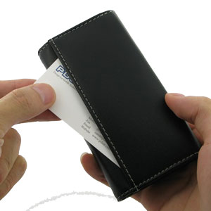 PDair Leather Case for Samsung Galaxy Note II - Black