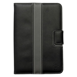 Belkin Striped Cover with Stand for iPad Mini - Black / Grey