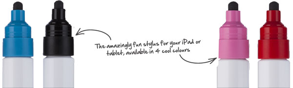 Scribbly Stylus - Pink