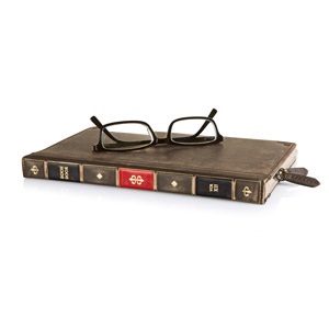 Twelve South BookBook Case and Stand for Apple iPad Mini - Brown / Red