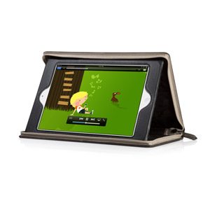 Twelve South BookBook Case and Stand for Apple iPad Mini - Brown / Red