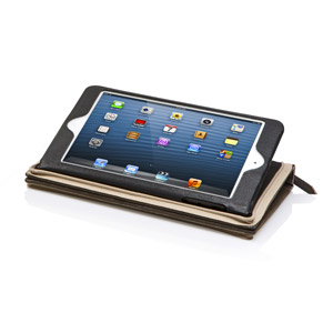 Twelve South BookBook Case and Stand for Apple iPad Mini - Brown / Red